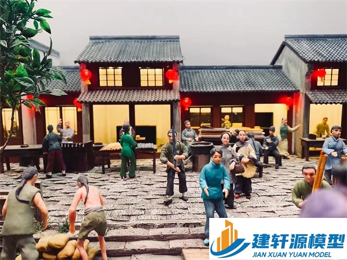法库香市微缩模型