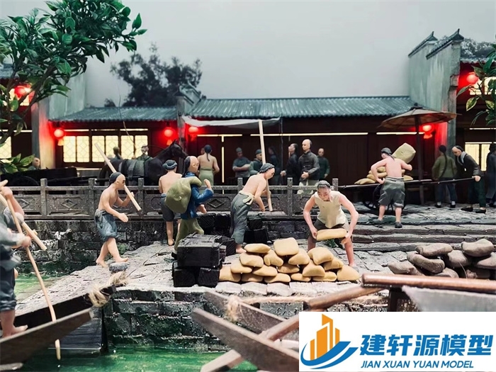 法库博物馆江南水乡模型