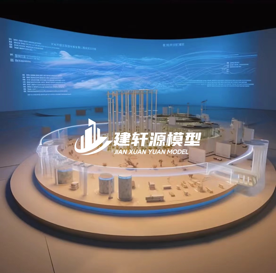 法库新能源模型制作 