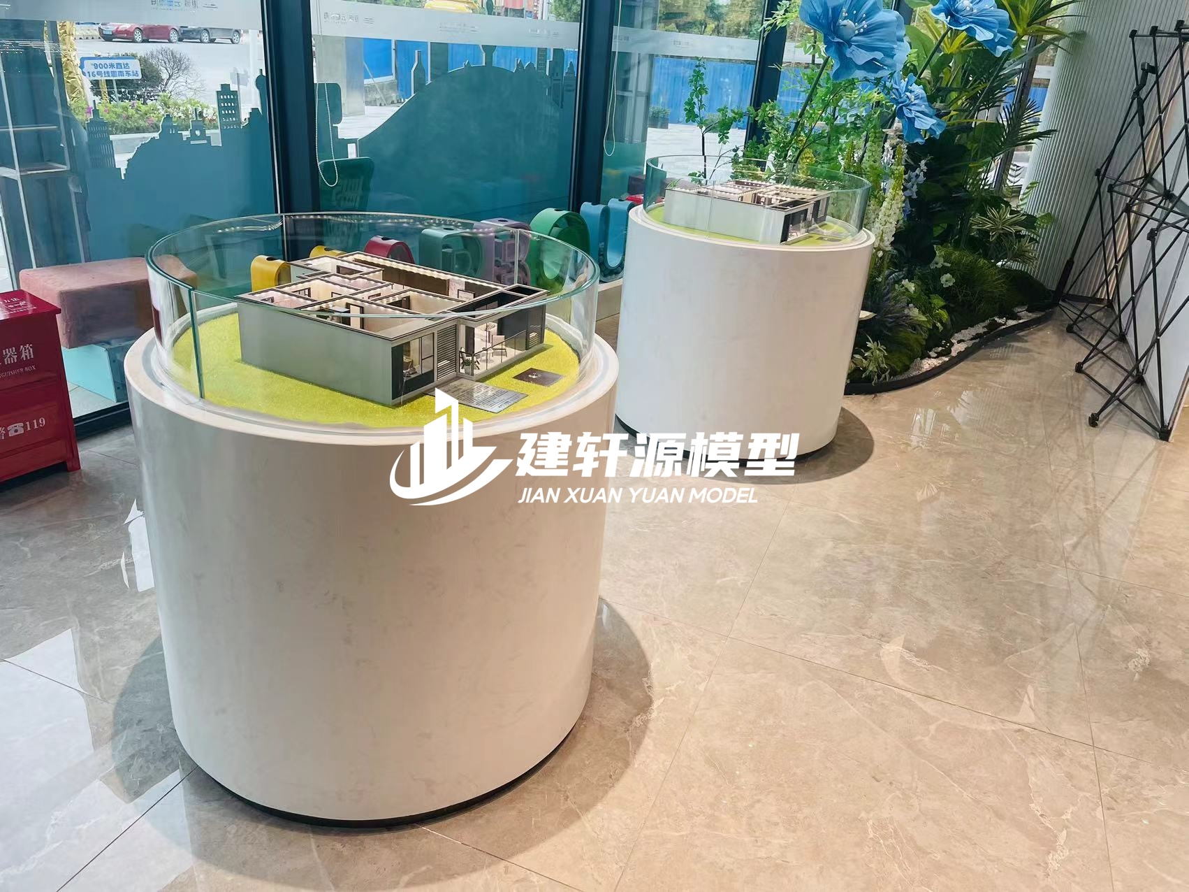 法库户型模型效果图定制